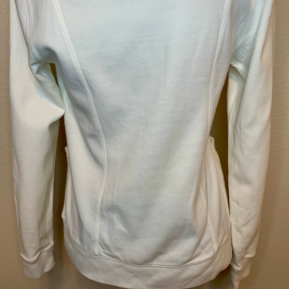 Fresh Produce Warm-Up Sweat Track Jacket Starfish Zipper Pull White Size Small - Picture 10 of 16